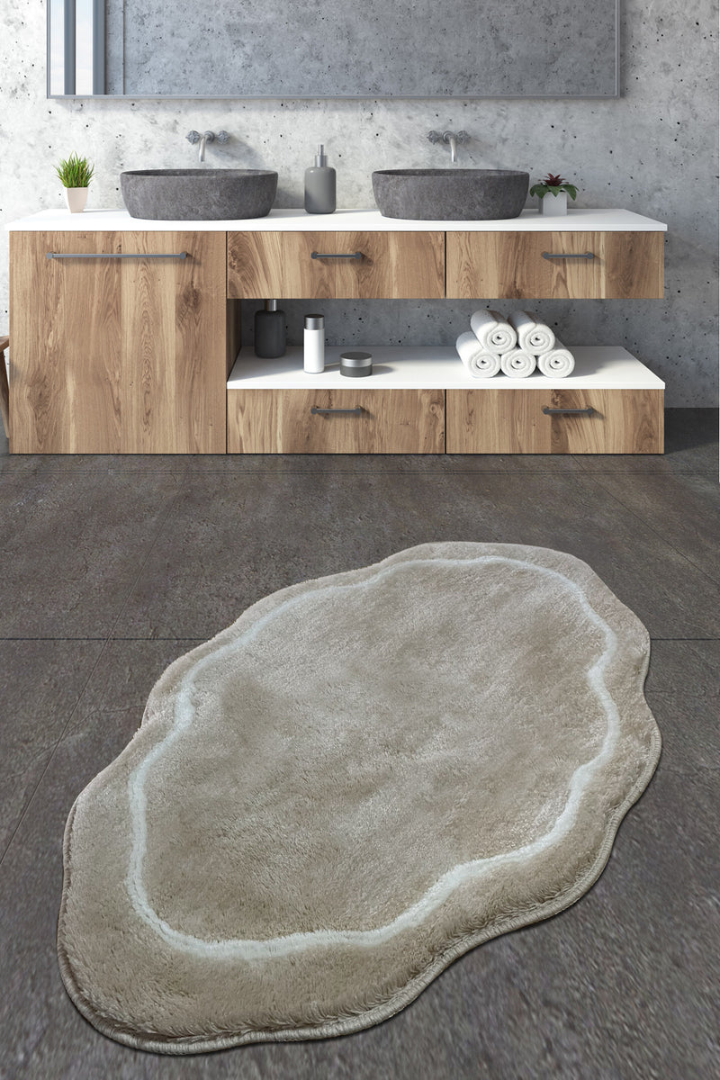 Covoras de baie Asi Home Pallasit - Bej (70 x 120)