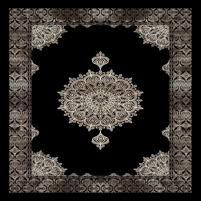 Covor Asi Home Oriental Black, 120 x 180cm, Poliester, Multicolor
