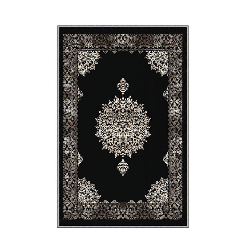 Covor Asi Home Oriental Black, 120 x 180cm, Poliester, Multicolor