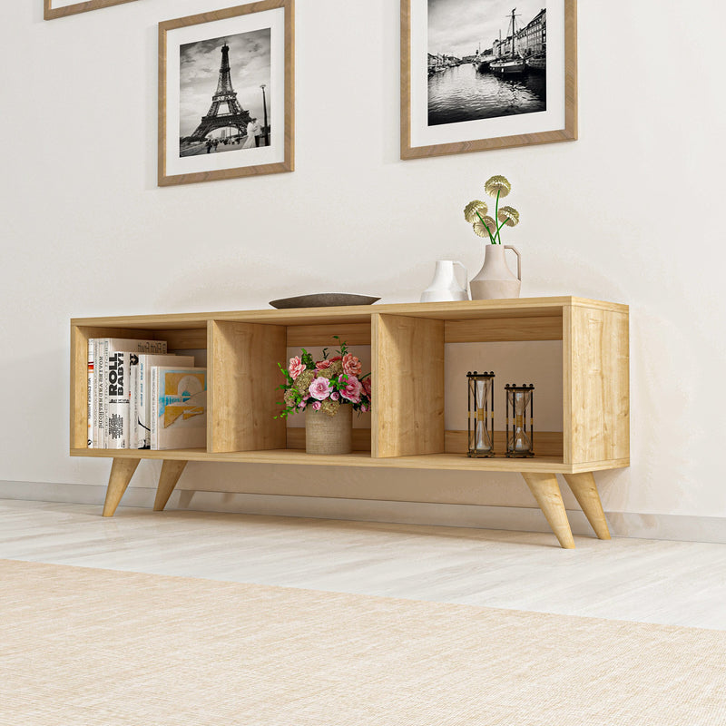 Comoda TV Asi Home Tina, 120 cm x 48,2 cm x 30 cm, Safir