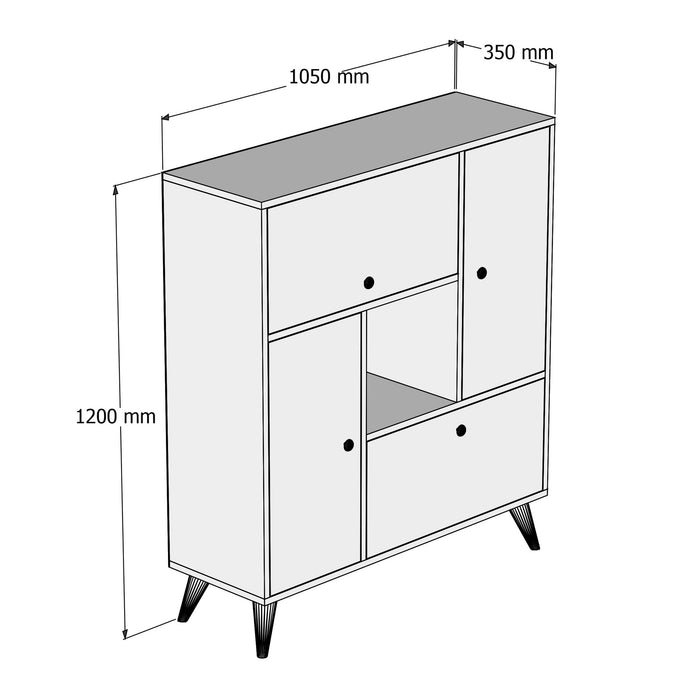 Dulap multifuncțional Asi Home Hercules 3100