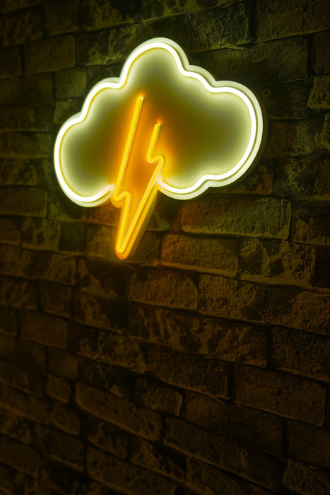 Decoratiune LED Asi Home Thunder Storm, 45 x 35 x 2 cm