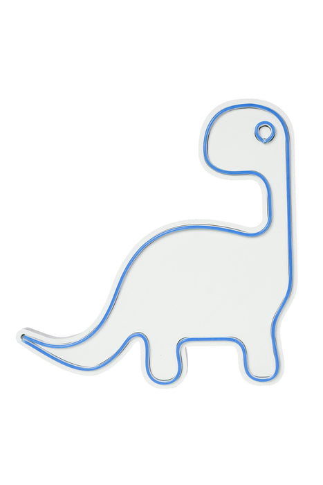 Decoratiune LED Asi Home Dino the Dinosaur - Blue, 40 x 40 x 2 cm