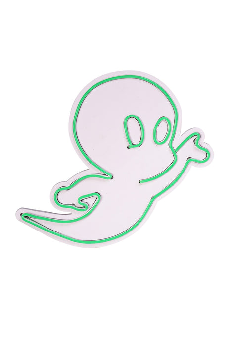 Decoratiune LED Asi Home Casper The Friendly Ghost - Verde, 37 X 28 X 3 cm