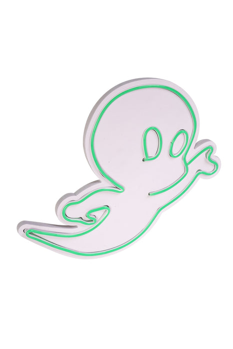 Decoratiune LED Asi Home Casper The Friendly Ghost - Verde, 37 X 28 X 3 cm