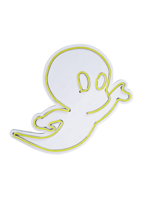 Decoratiune LED Asi Home Casper The Friendly Ghost - Galben, 37 X 28 X 3 cm