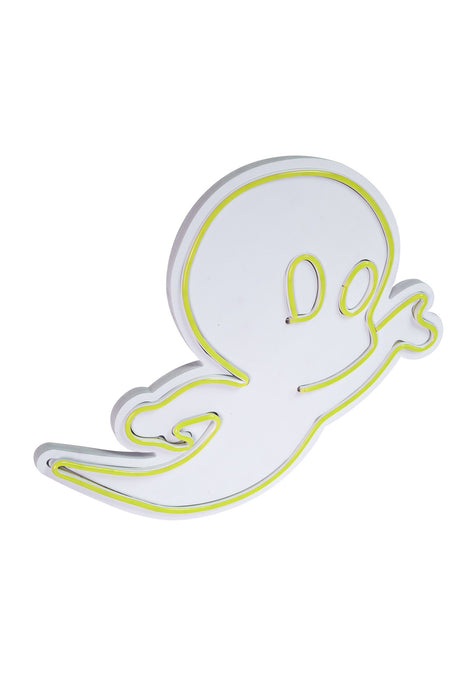 Decoratiune LED Asi Home Casper The Friendly Ghost - Galben, 37 X 28 X 3 cm