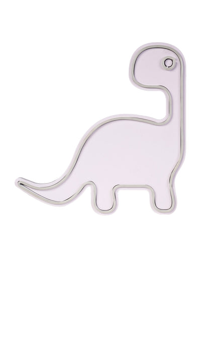 Decoratiune LED Asi Home Dino the Dinosaur - Alb, 40 x 40 x 3 cm