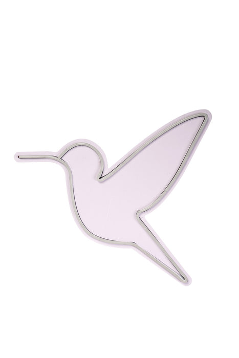 Decoratiune LED Asi Home Little Bird - Alb, 40 x 36 x 3 cm