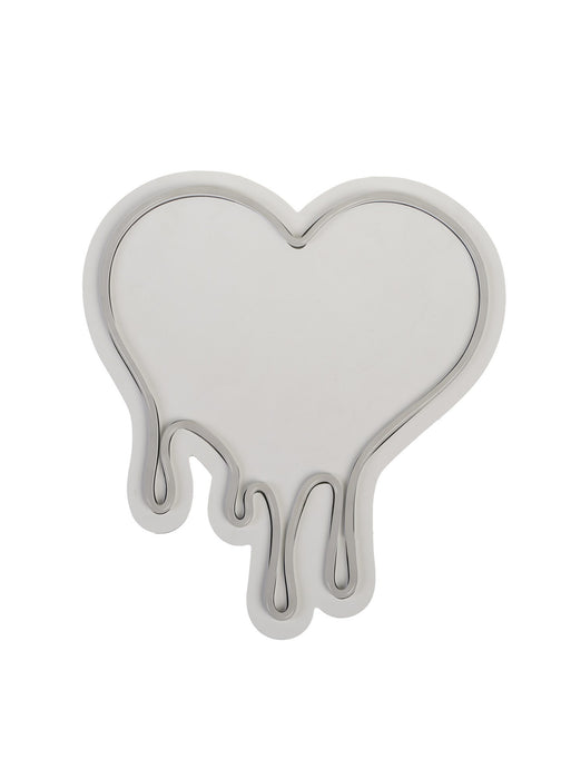 Decoratiune LED Asi Home Melting Heart - Alb, 32 x 35 x 3 cm