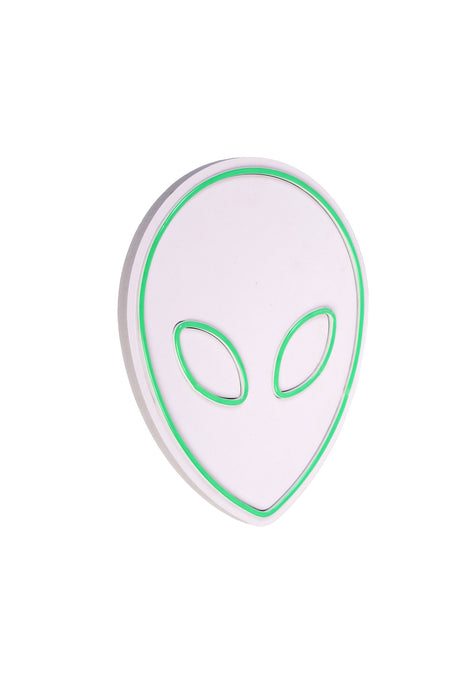 Decoratiune LED Asi Home Alien - Verde, 25 x 30 x 3 cm