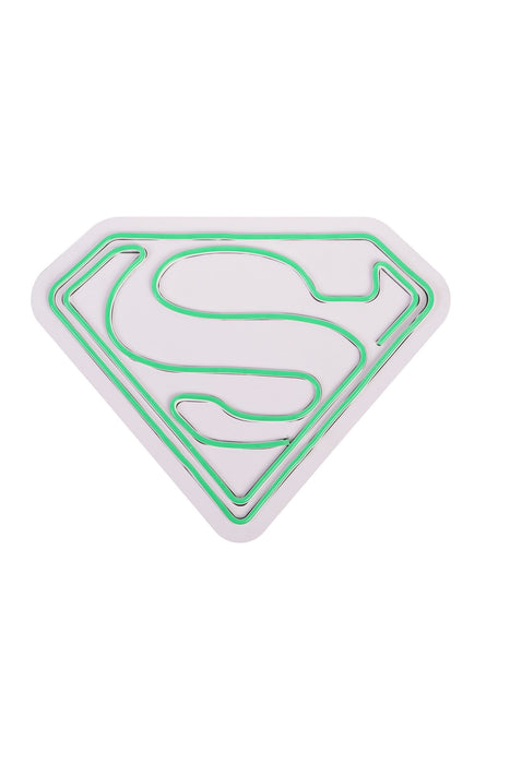 Decoratiune LED Asi Home Superman - Verde, 36 x 28 x 3cm