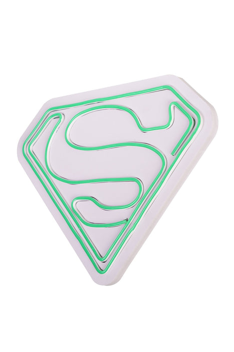 Decoratiune LED Asi Home Superman - Verde, 36 x 28 x 3cm