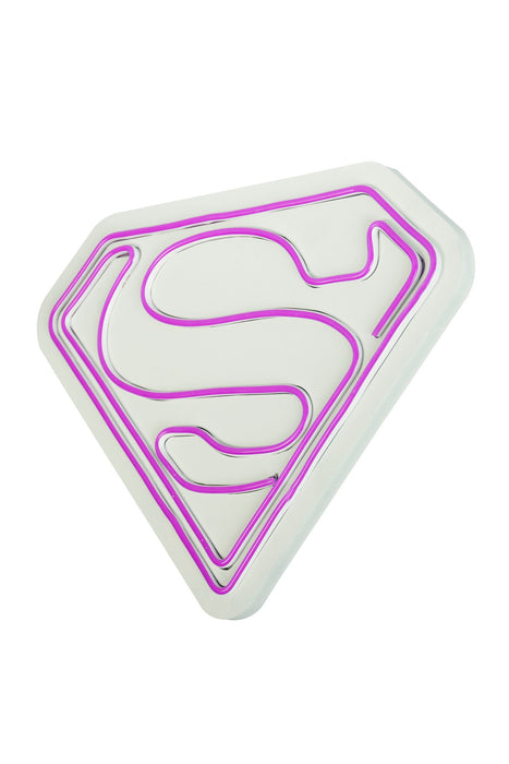 Decoratiune LED Asi Home Superman - Roz, 36 x 28 x 3cm