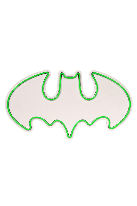 Decoratiune LED Asi Home Batman Bat Light - Verde,  25 x 45 x 3 cm