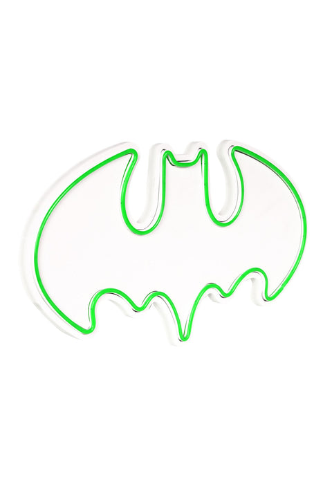 Decoratiune LED Asi Home Batman Bat Light - Verde,  25 x 45 x 3 cm