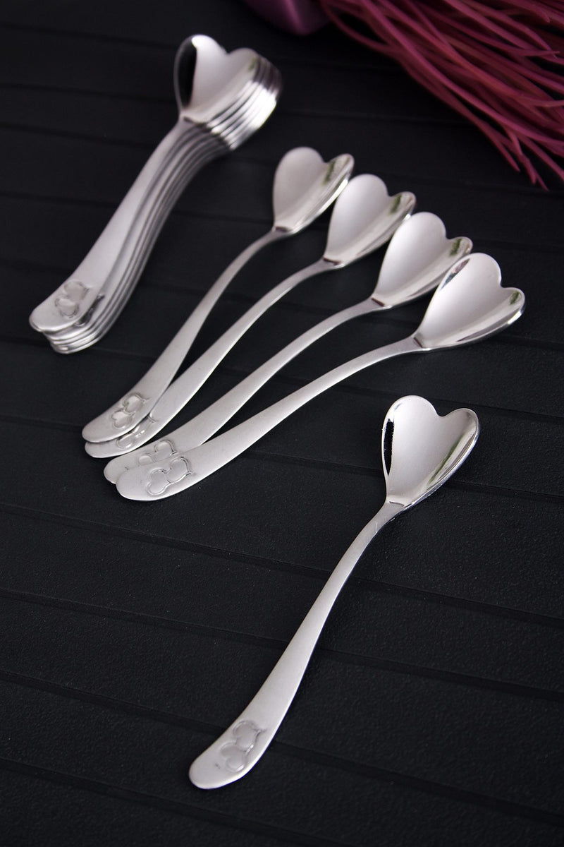 Set Lingurite 6 Piese, Metalic, Inox, OZD-0001