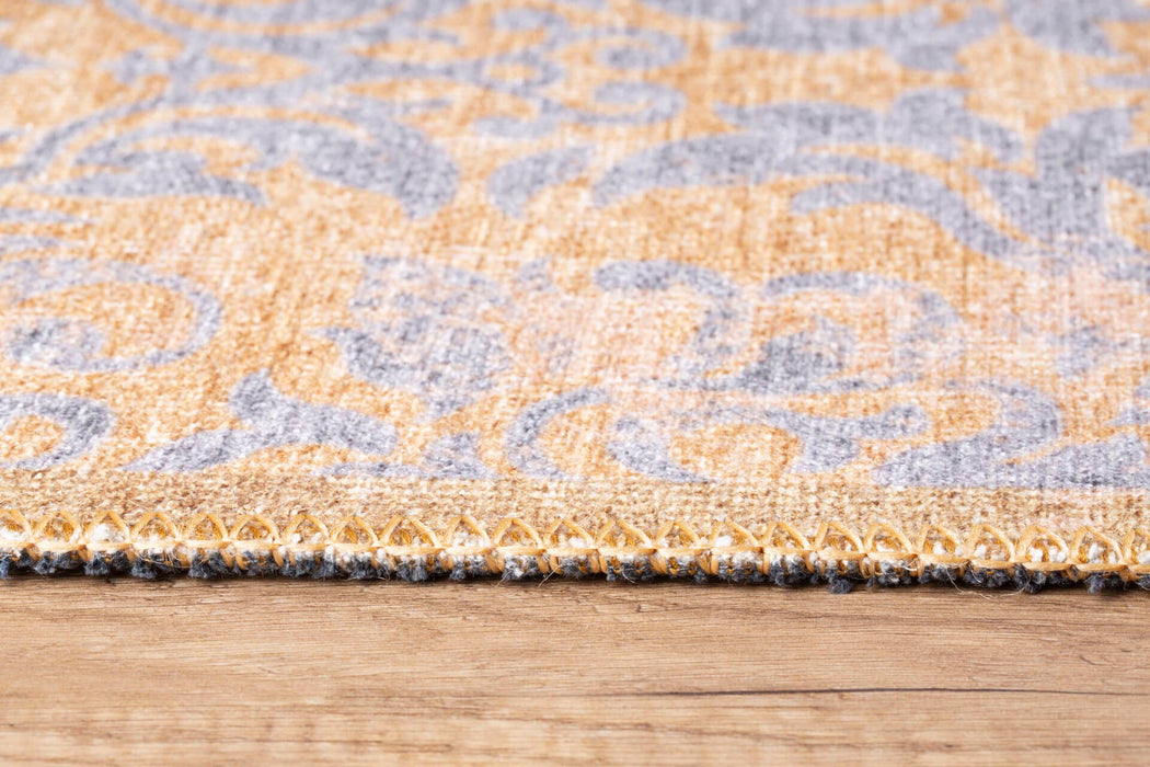 Covor Asi Home Blues Chenille - Yellow , 150 x 230cm, Poliester, Multicolor