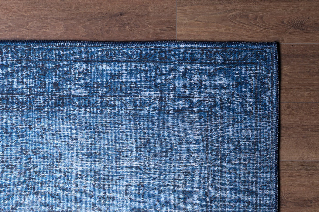 Covor Asi Home Dorian Chenille - Dark Blue, 150 x 230cm, Poliester, Multicolor