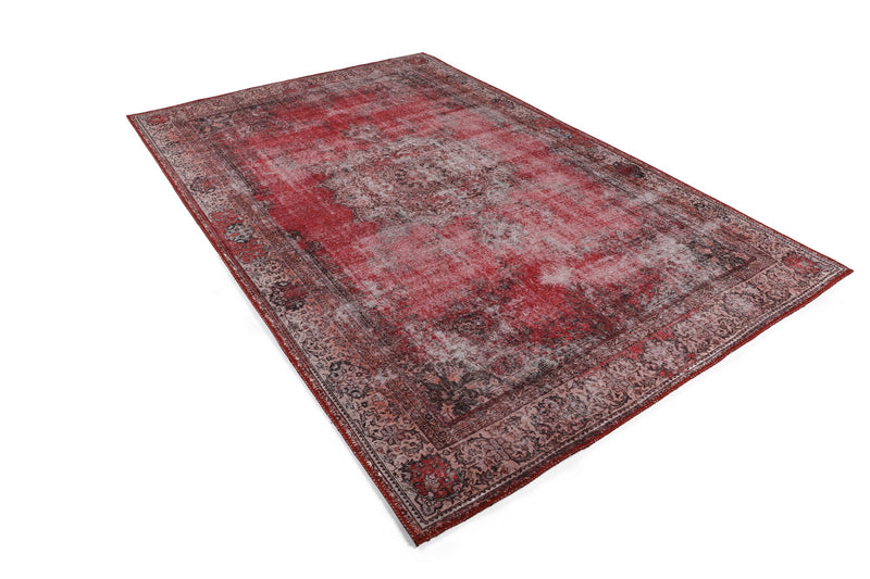 Covor Asi Home Blues Chenille - Red, 140 x 190cm, Poliester, Multicolor