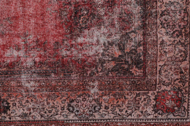 Covor Asi Home Blues Chenille - Red, 140 x 190cm, Poliester, Multicolor