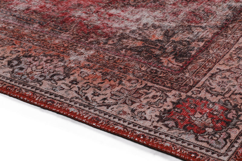 Covor Asi Home Blues Chenille - Red, 140 x 190cm, Poliester, Multicolor