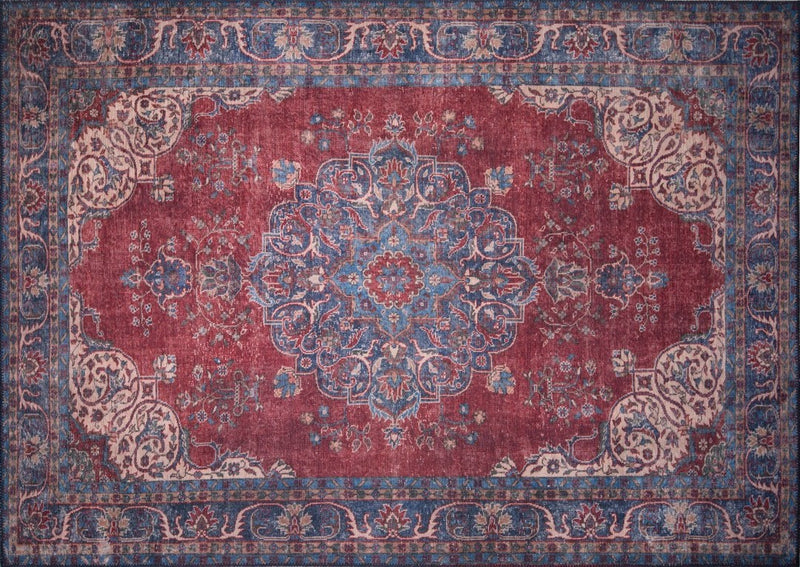 Covor Asi Home Blues Chenille - Rustic 2, 150 x 230cm, Poliester, Multicolor