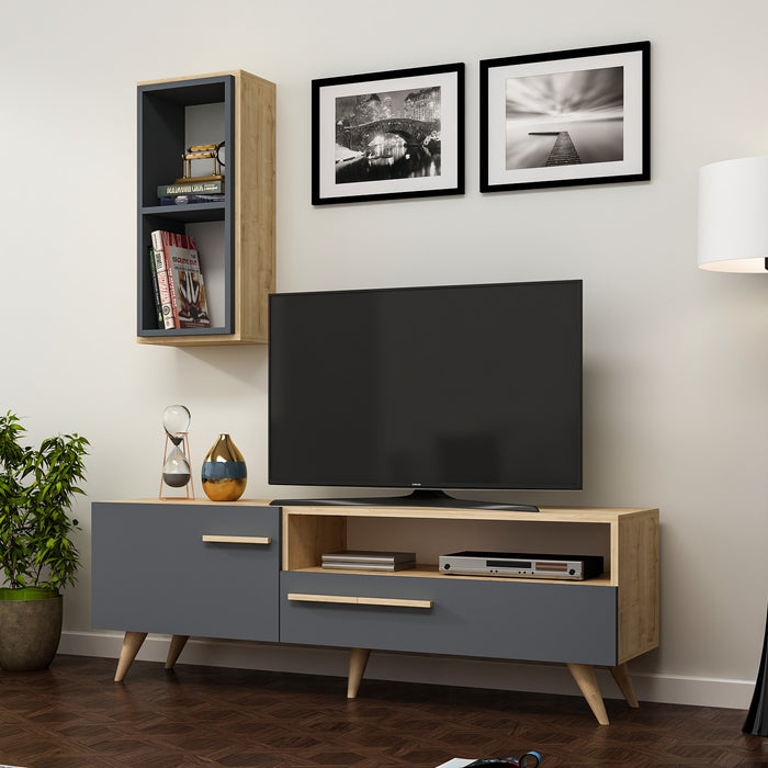 Comoda TV Asi Home Zera - Antracit