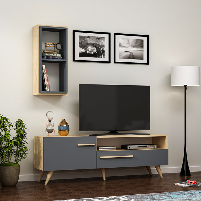 Comoda TV Asi Home Zera - Antracit