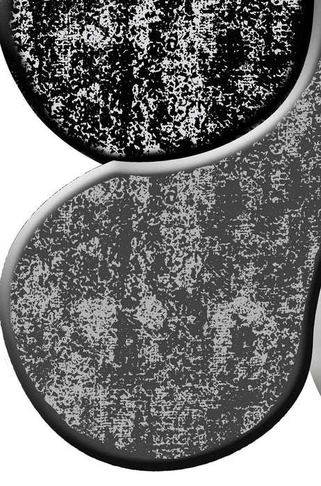 Covor Bucatarie Asi Home Circle, 60 x 100cm, Poliester, Multicolor