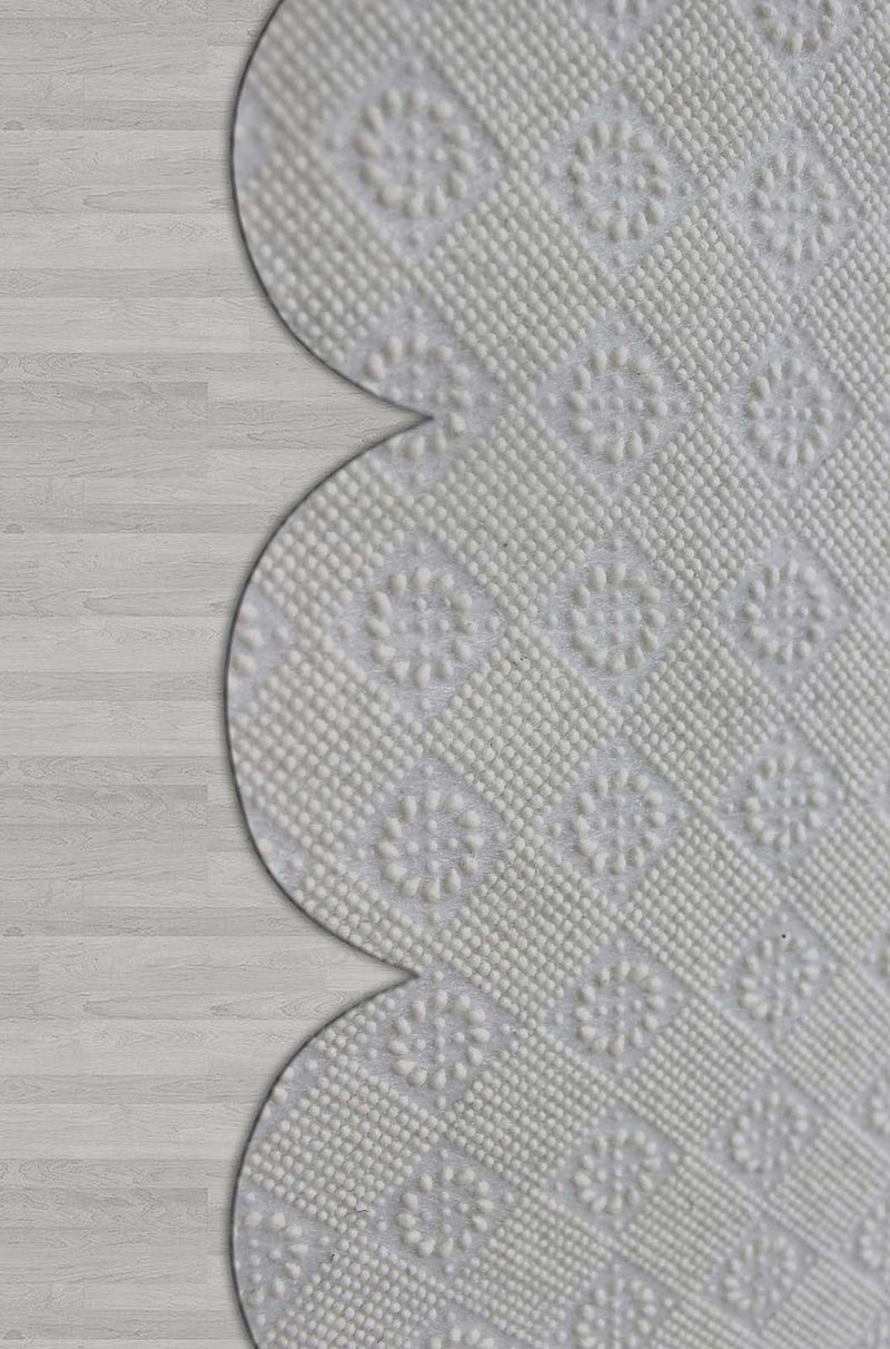 Covor Bucatarie Asi Home Circle, 60 x 100cm, Poliester, Multicolor
