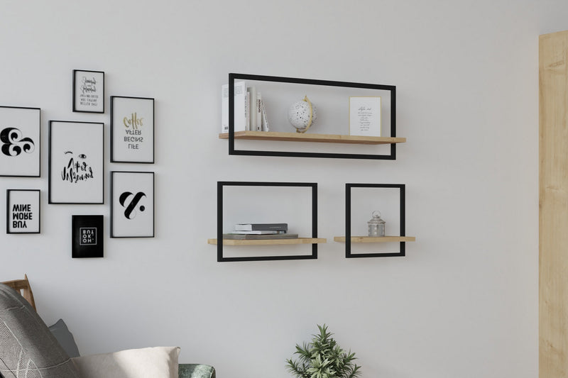 Poliță Perete Asi Home Yeso - Sapphire Oak