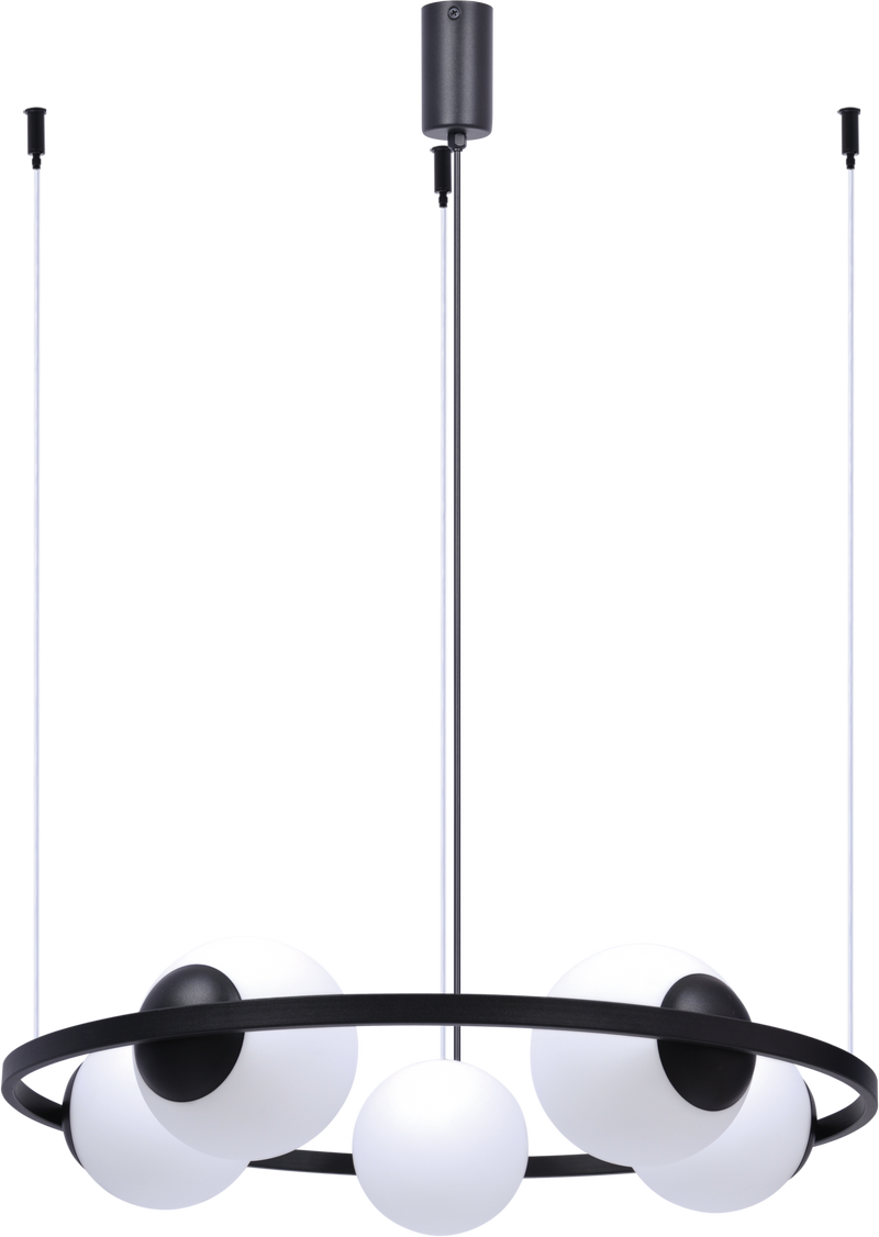 Lustra Zuma Line Orbit 5xE27 Negru