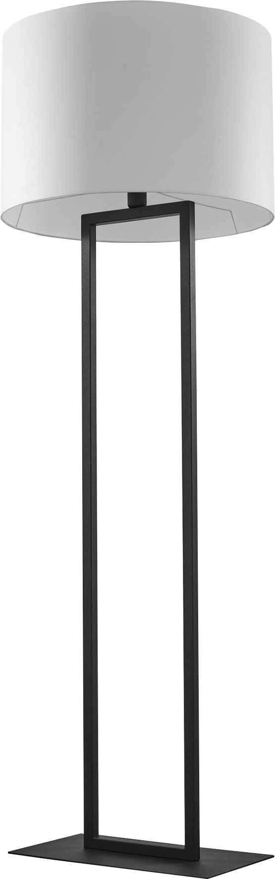 Lampadar Zuma Line 1xE27 Negru / Alb