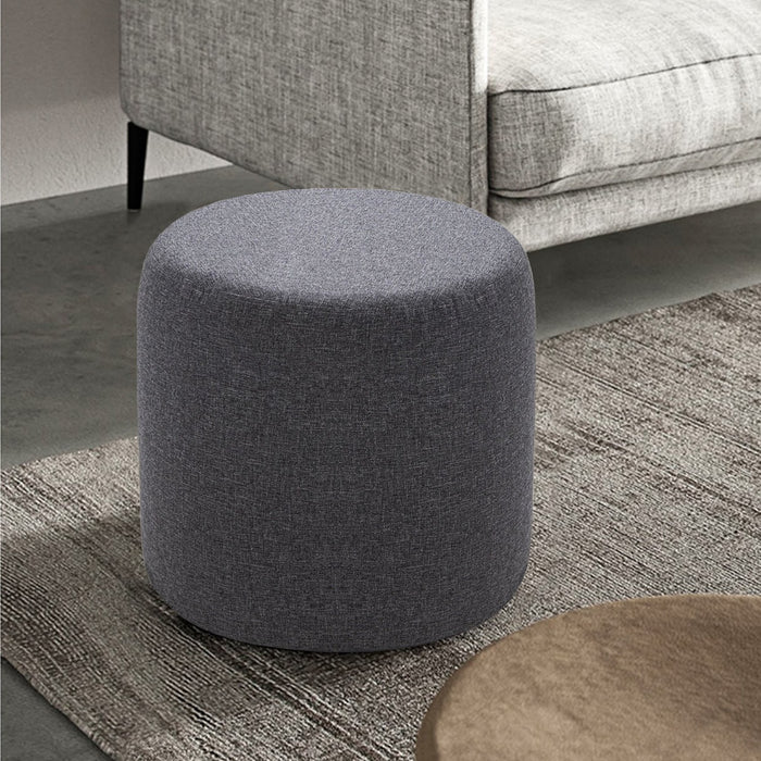 Taburet Asi Home Cylinder, Dark Grey, 40X40X40cm