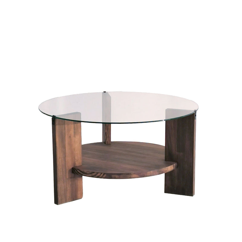 Masuta de Cafea Asi Home Mahai, Nuc, 75 x40 x75cm
