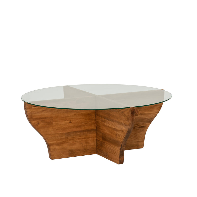 Masuta de Cafea Asi Home Amphora, 92 cm x 36 cm x 92 cm, Castan