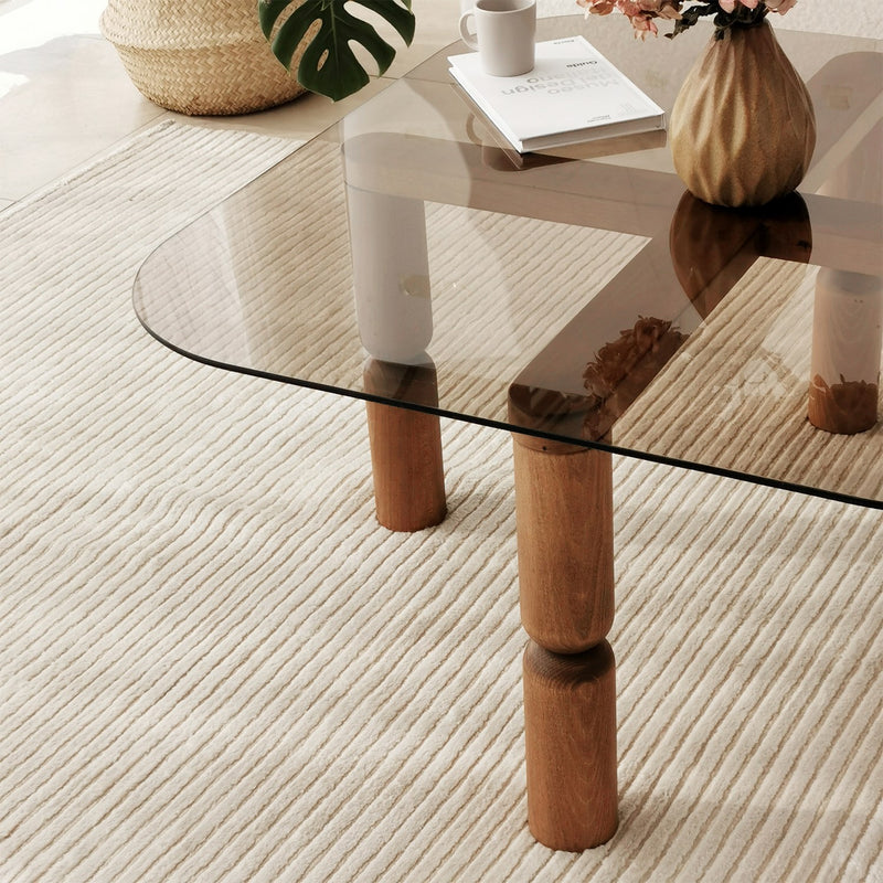 Masuta de Cafea Asi Home Kei, 80 cm x 40 cm x 80 cm, Nuc,
Bronz