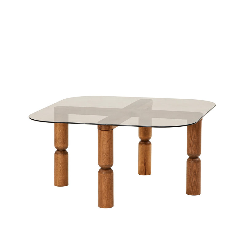 Masuta de Cafea Asi Home Kei, 80 cm x 40 cm x 80 cm, Nuc,
Bronz