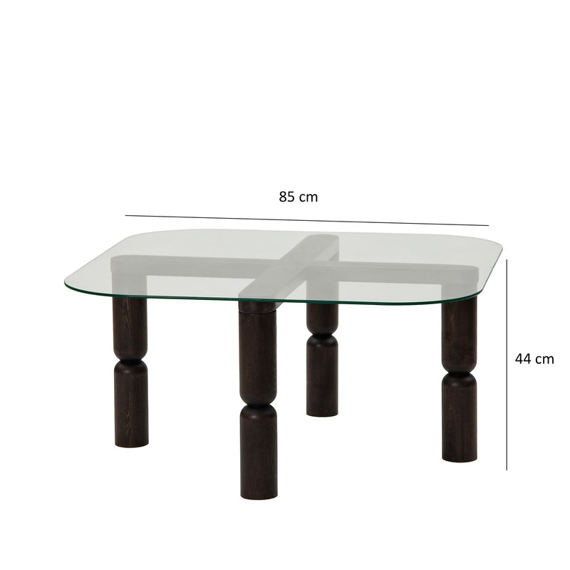 Masuta de Cafea Asi Home Kei, 80 cm x 40 cm x 80 cm, Antracit
