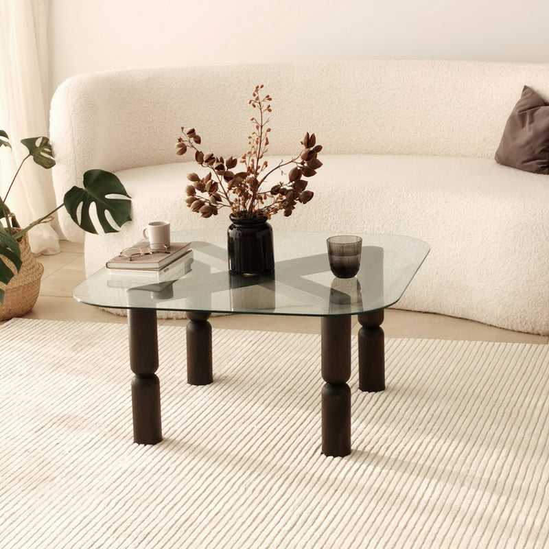 Masuta de Cafea Asi Home Kei, 80 cm x 40 cm x 80 cm, Antracit