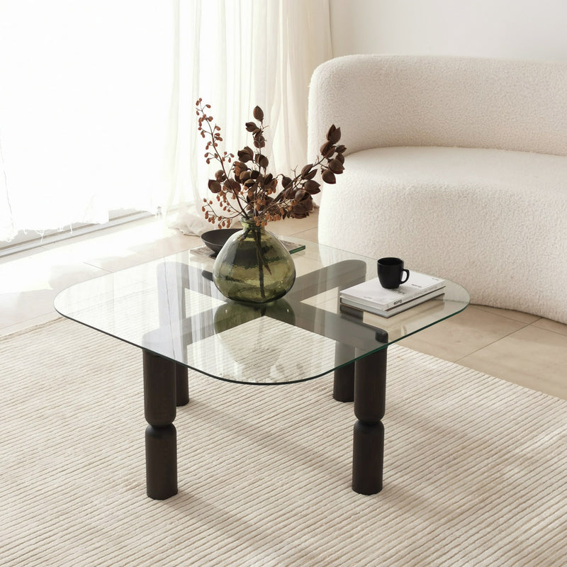 Masuta de Cafea Asi Home Kei, 80 cm x 40 cm x 80 cm, Antracit