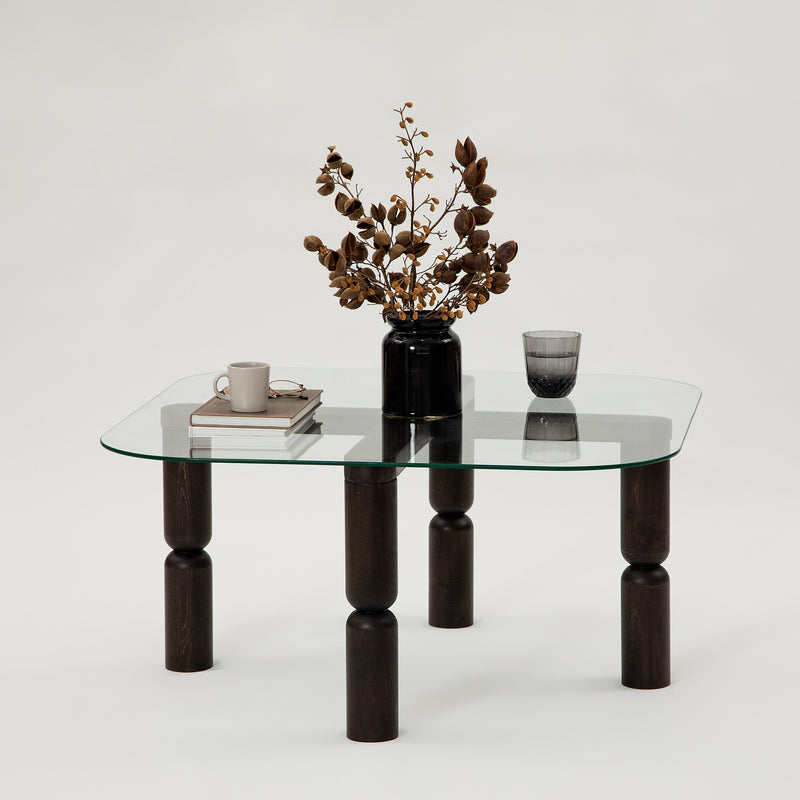 Masuta de Cafea Asi Home Kei, 80 cm x 40 cm x 80 cm, Antracit