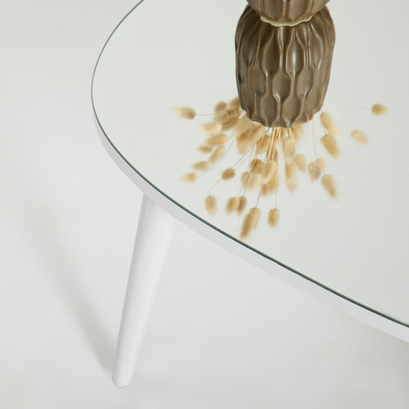 Masuta de Cafea Asi Home Gusto, 75 cm x 38 cm x 55 cm, Alb