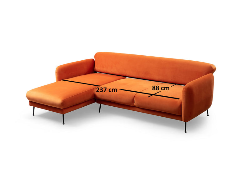 Coltar Sezlong Stanga Sevilla Stanga (CHL+3R) Orange