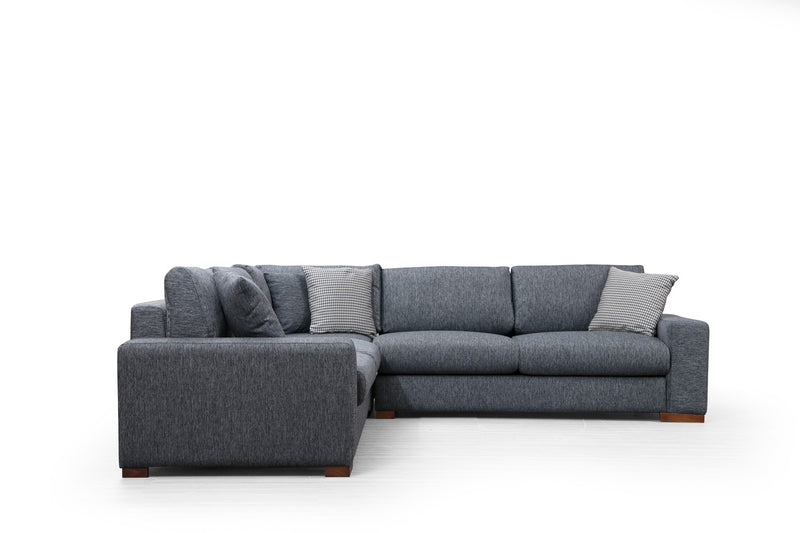 Coltar Asi Home Loop 7 Anthracite, Lungime: 282 x 282 cm Latime: 95 cm Inaltime: 85 cm