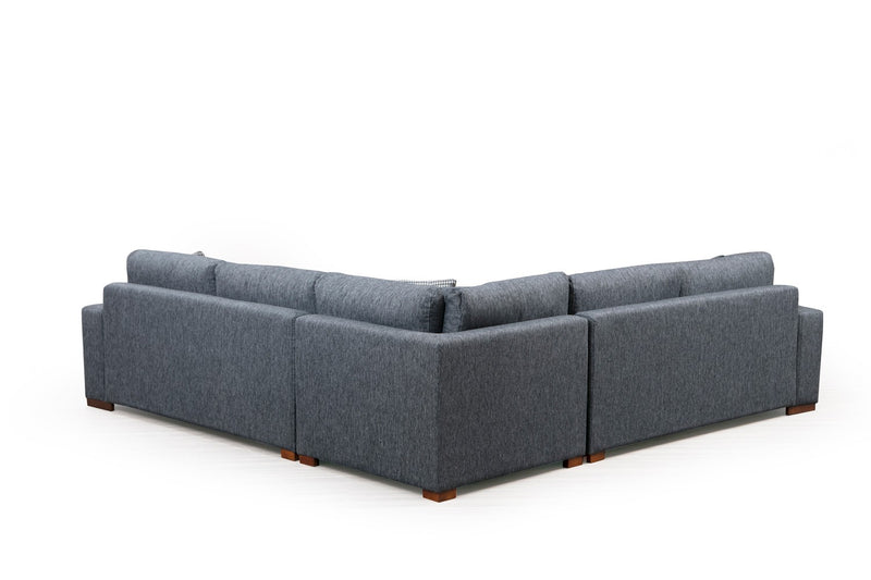 Coltar Asi Home Loop 7 Anthracite, Lungime: 282 x 282 cm Latime: 95 cm Inaltime: 85 cm