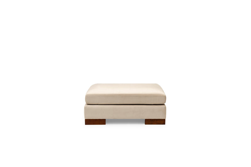 Coltar Asi Home Tulip Dreapta cu Masuta Laterala si Pouf - Bej, 313  x 193  | 81 X80  | 40 X97  | 96 cm