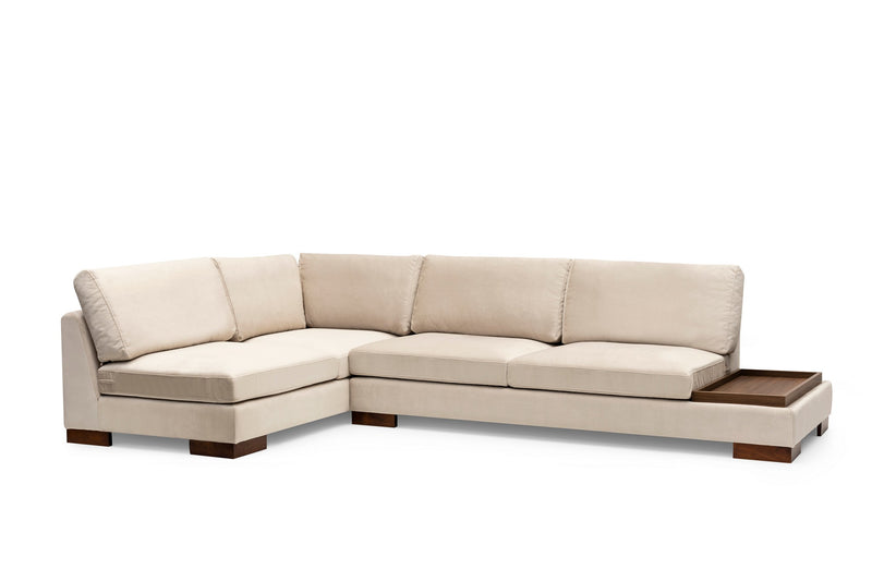 Coltar Tulip stanga fara puf  Beige