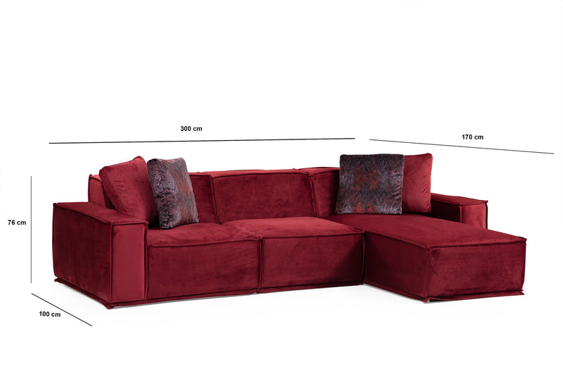 Coltar Lego 9 (L1-O1-CL) Burgundy